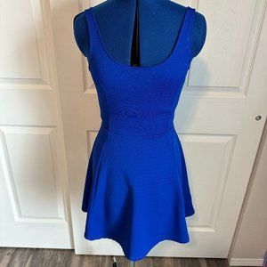 H&M Divided Royal Blue A-line Dress